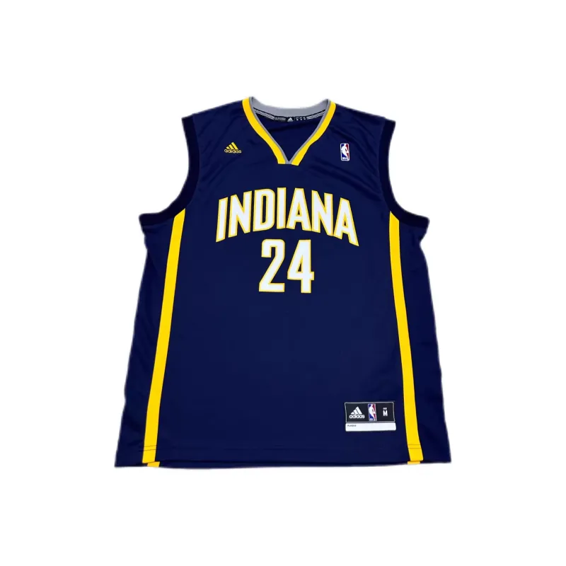 Adidas x NBA Indiana Pacers Basketball Jersey Unisex Dark Blue-0