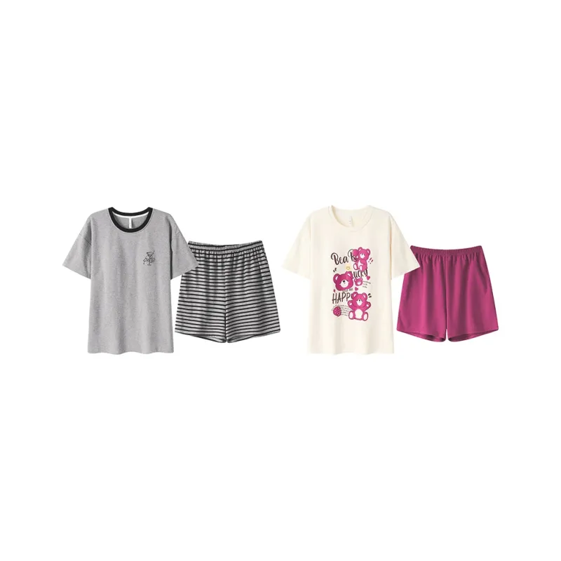 Cotton Gene Pajama Set Unisex Combo Set-80