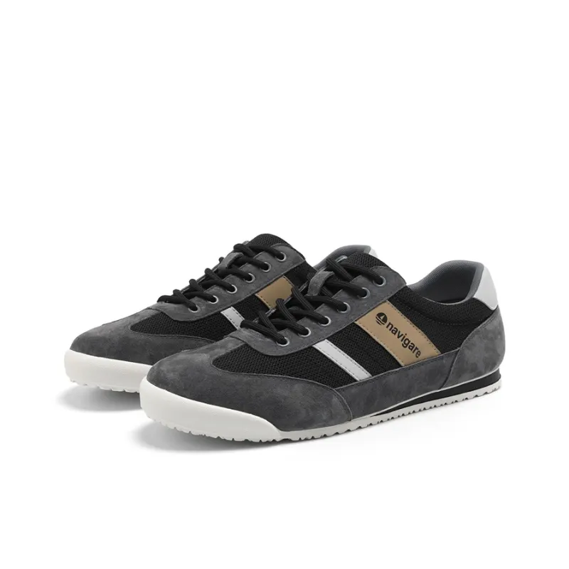 NAVIGARE Small Sailboat Lightweight Low Top Casual Shoes Men's Dark Gray-2