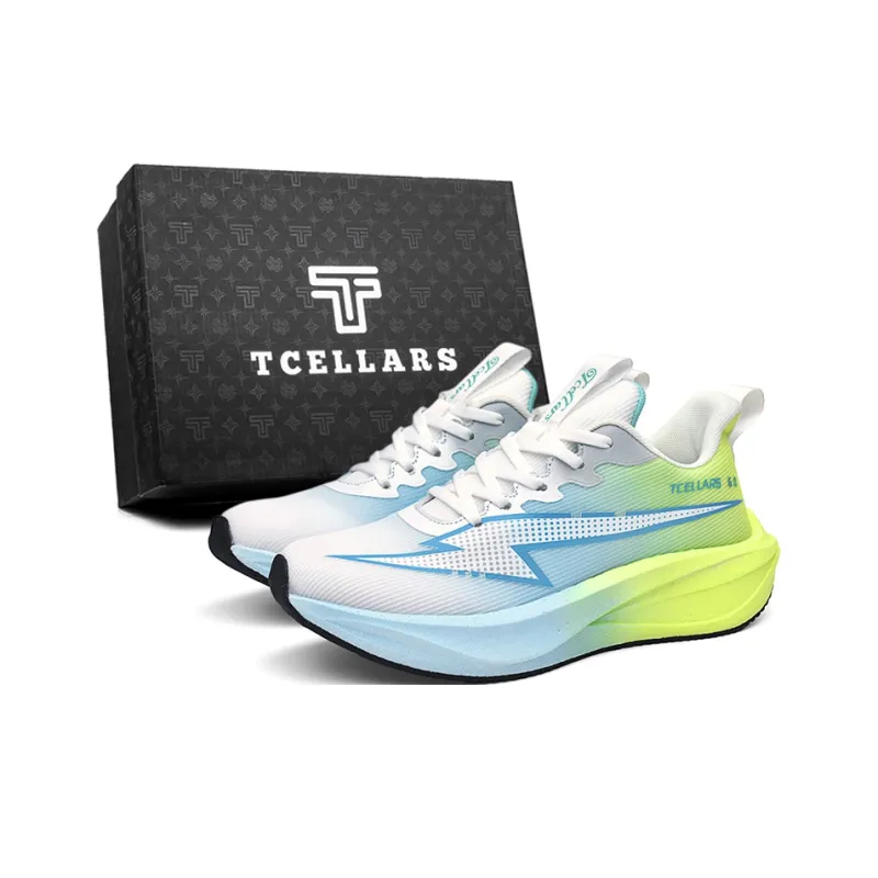 TCELLARS Cushioning, Breathable, And Resilient Design Low Top Running Shoes Men's-5