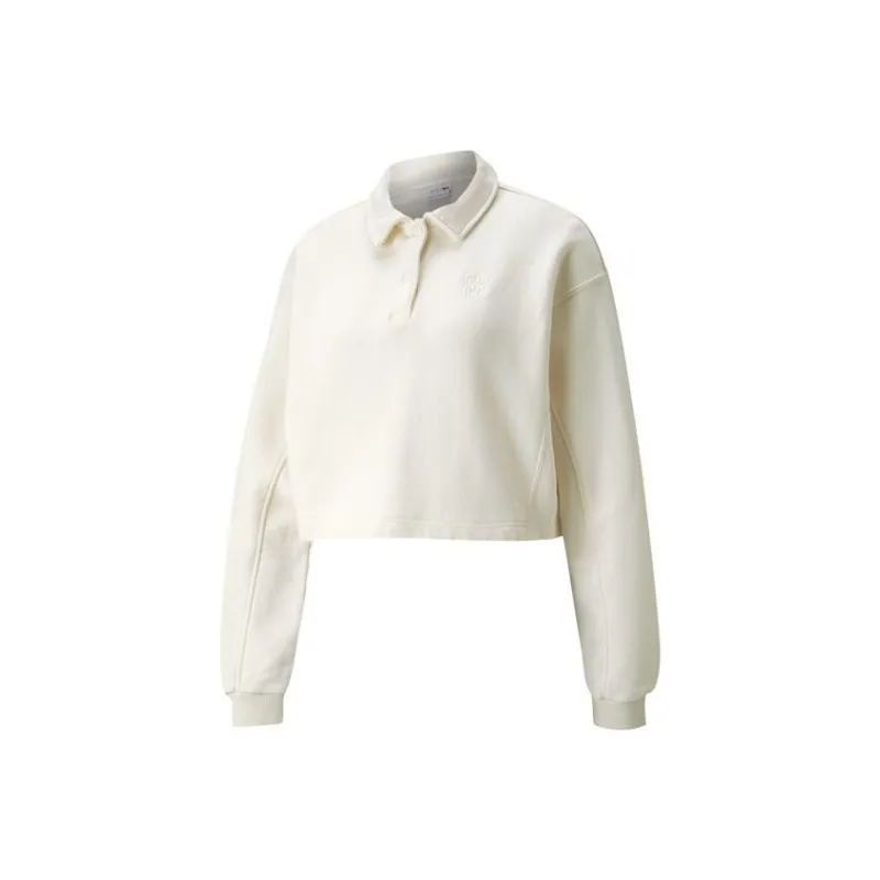 PUMA Sweatshirts Women's White-0
