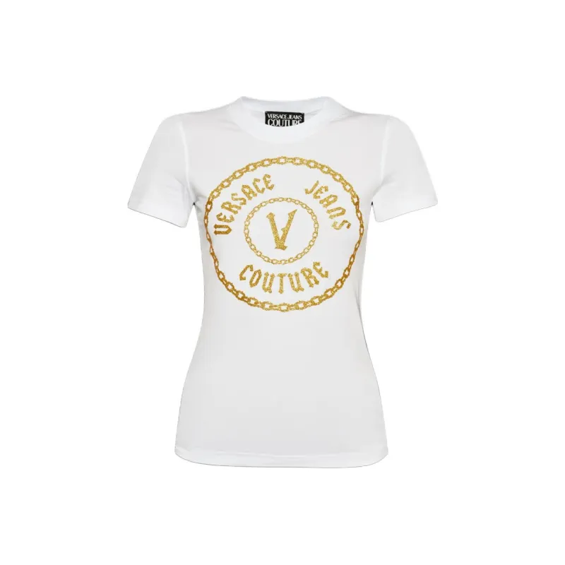 VERSACE JEANS COUTURE Chain Logo Tee-0