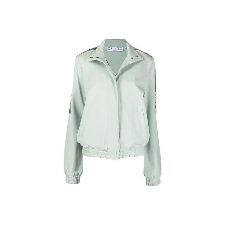 OFF WHITE Athl Track Jacket Light Grey-0