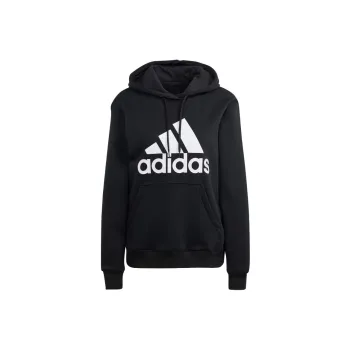 Adidas Free Shipping With AdiClub Essentials Big Logo Regular Fleece Hoodie