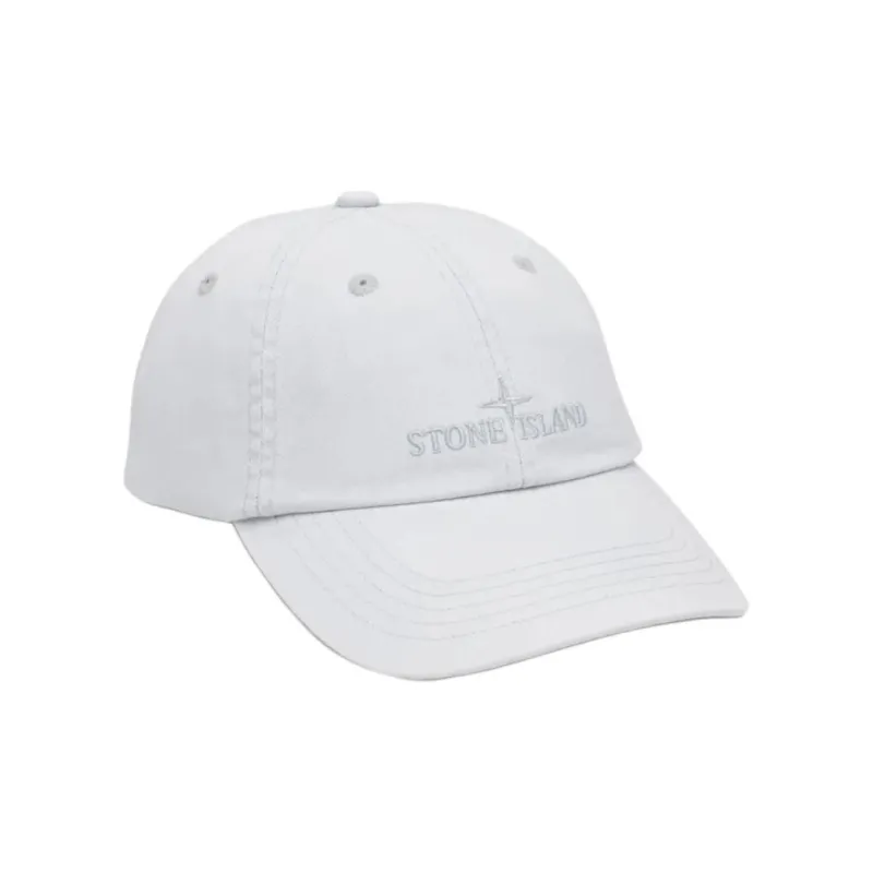 STONE ISLAND Logo embroidered Cap-1