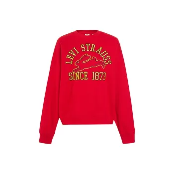 Levis Sweatshirts Women's Red