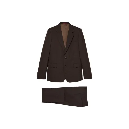 GUCCI SS25 Business Suits Men's Dark Brown