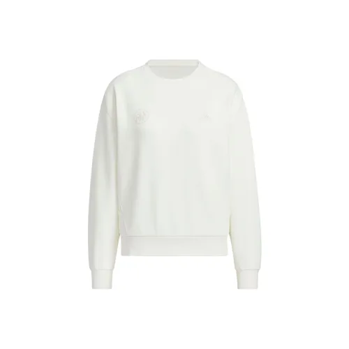 Adidas Lounge FW24 Sweatshirt Women's Jade White