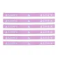 Pink[6 Pack]Abrasion-Resistant PU Racket Protective Tape