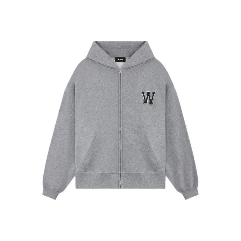 WE11DONE FW24 Sweatshirt Women's Gray-0