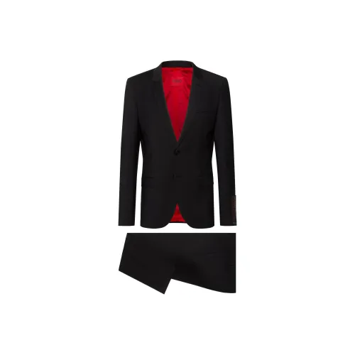 HUGO BOSS Business Suit Men's Black