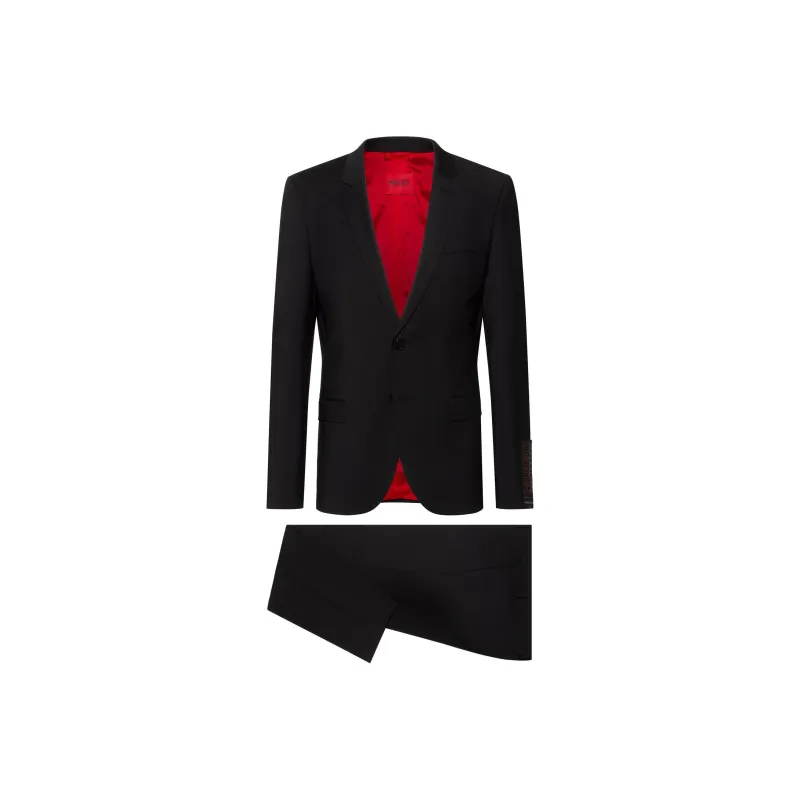 HUGO BOSS Business Suit Men's Black-0