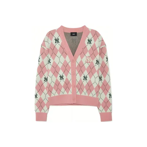MLB New York Yankees Knitwear Women's Peach Pink