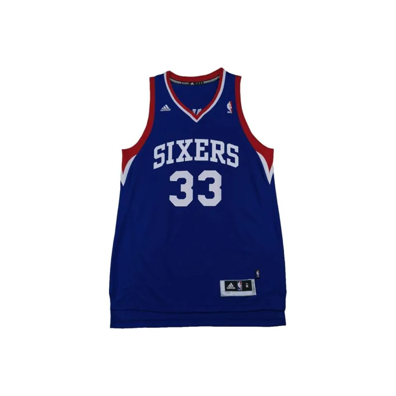 Adidas x NBA Philadelphia 76ers SWINGMAN Fan Edition Basketball Jerseys Men's Blue-0