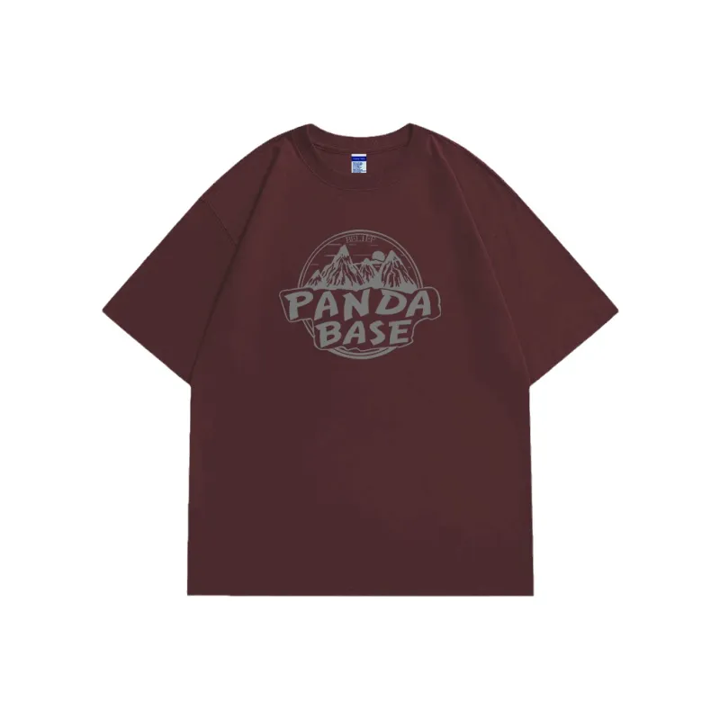 PANDA BASE T Shirts Unisex-4