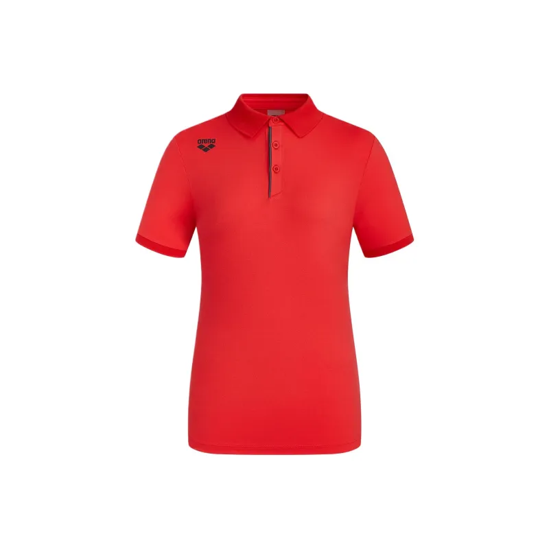 Arena Polo Shirts Women's Red-0