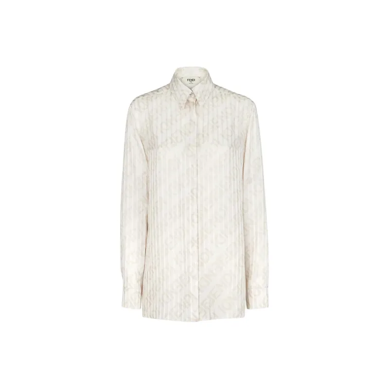 FENDI Shirts Women's White-0