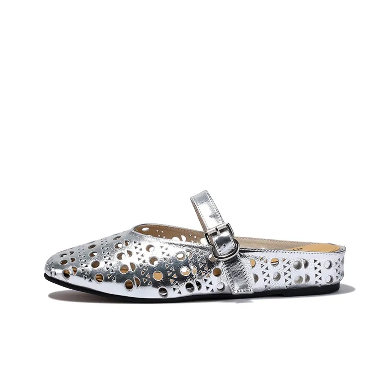 Brut Ros′e Rubber Sole Odor Resistant Closed Toe Slippers Women's-10