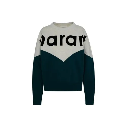 ISABEL MARANT ETOILE Houston Logo Printed Crewneck Sweatshirt