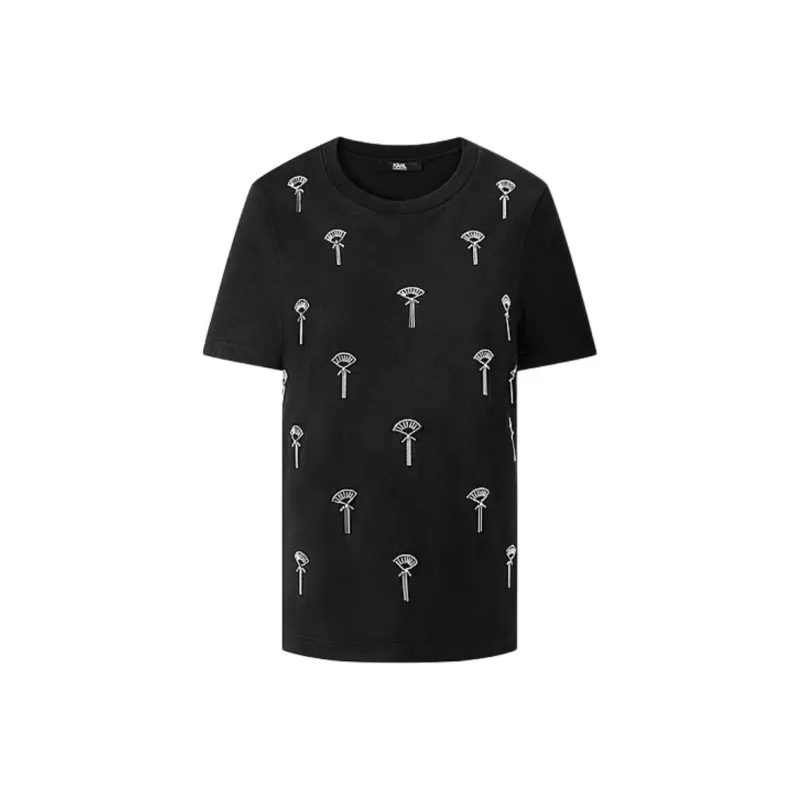 KARL LAGERFELD T Shirt Women's Black-0