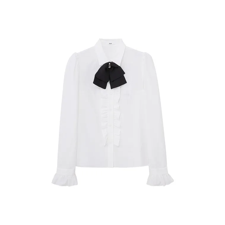 D'zzit Shirts Women's Bleached White-0