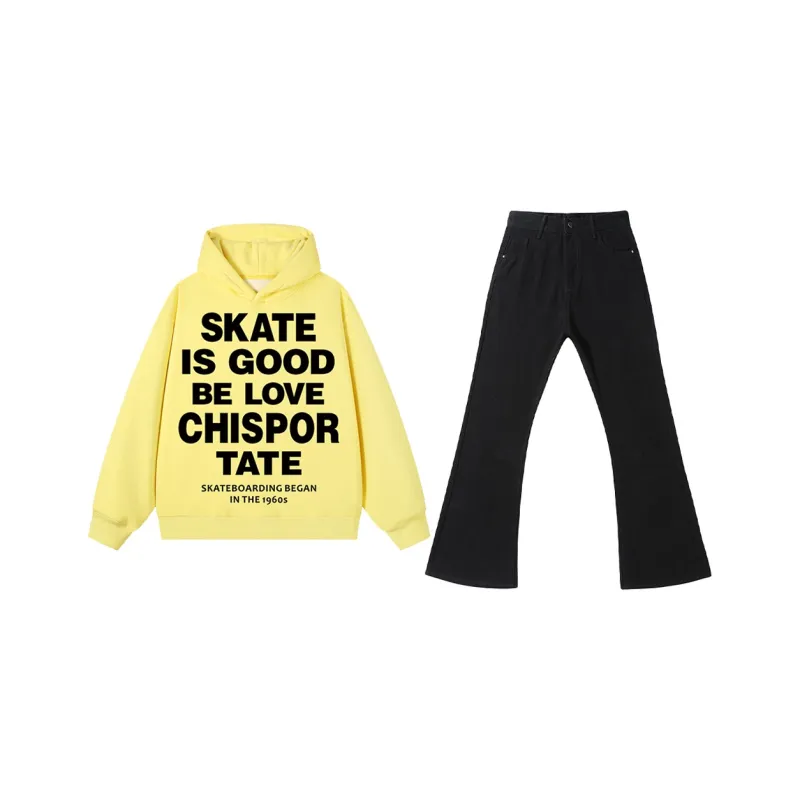 Chisportate Sweatshirt Set Unisex-18