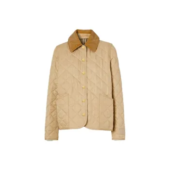 Burberry Jackets Women's Soft Yellow Umber