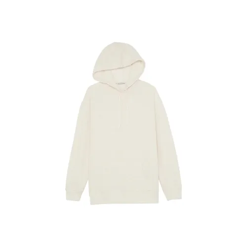 Victoria's Secret Cotton Fleece Hoodie/Beige Sweatshirt Women's Beige