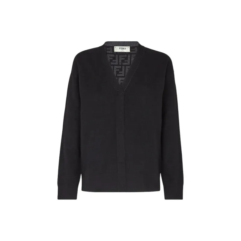 FENDI SS23 Knitwear Women's Black-0