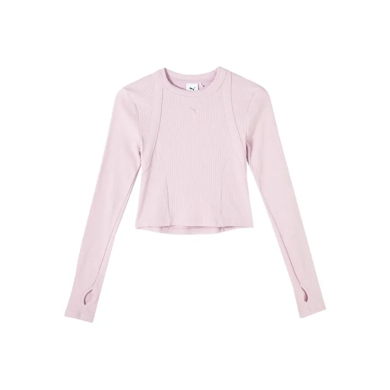 PUMA T Shirt Women's Light Purple-0