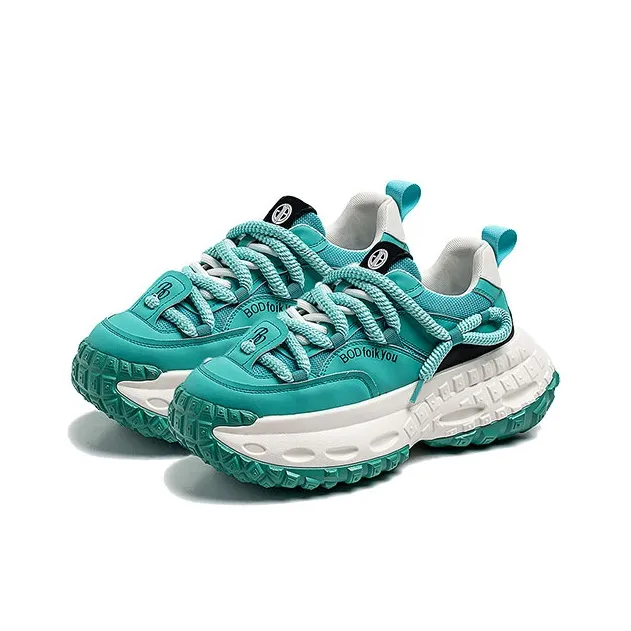 Yi Jiabao Anti Slip Wear Resistant Low Top Chunky Sneakers Men's-8
