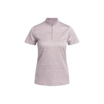 Adidas Ultimate365 Jacquard Polo Shirt Polo Shirt Women's Fuchsia