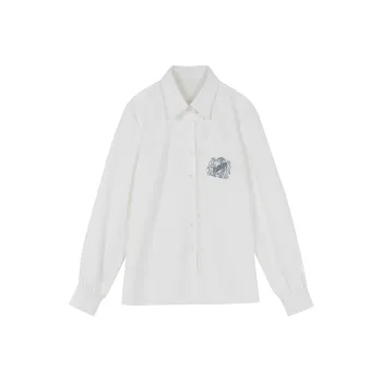 Tokyo Season Shirts Women's Yuhun Bird Long Sleeved Shirt