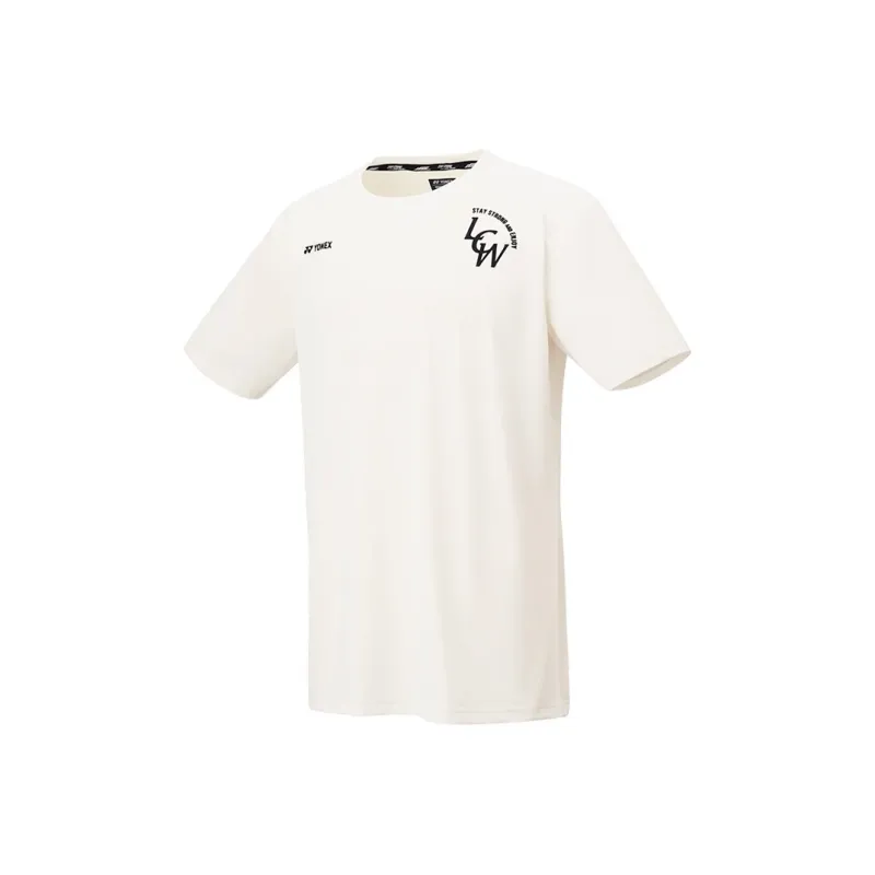 YONEX Li Zongwei Series Badminton Clothing Men's Light Khaki-0
