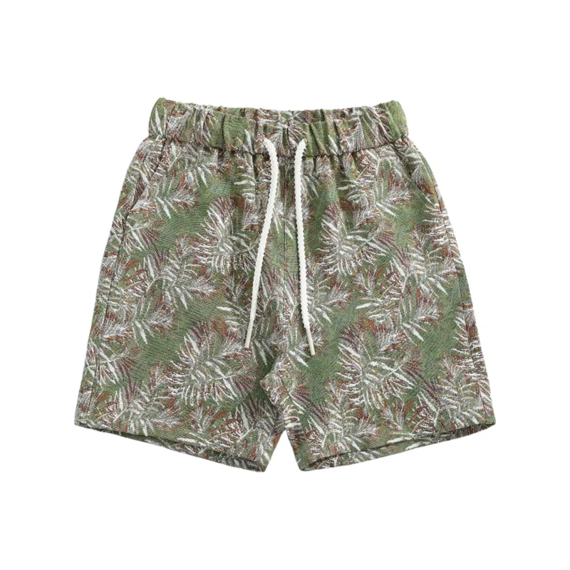 CLOR Casual Shorts Unisex Fiji Green-0