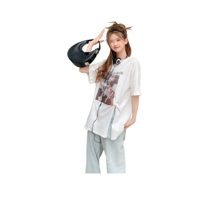 OTHERMIX T-Shirts Women's White-0
