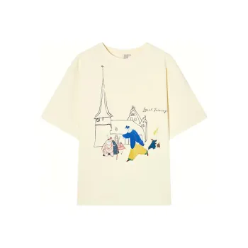 DIALOGUE To White X Kaye Levine Co-branded Series T-Shirts Women's