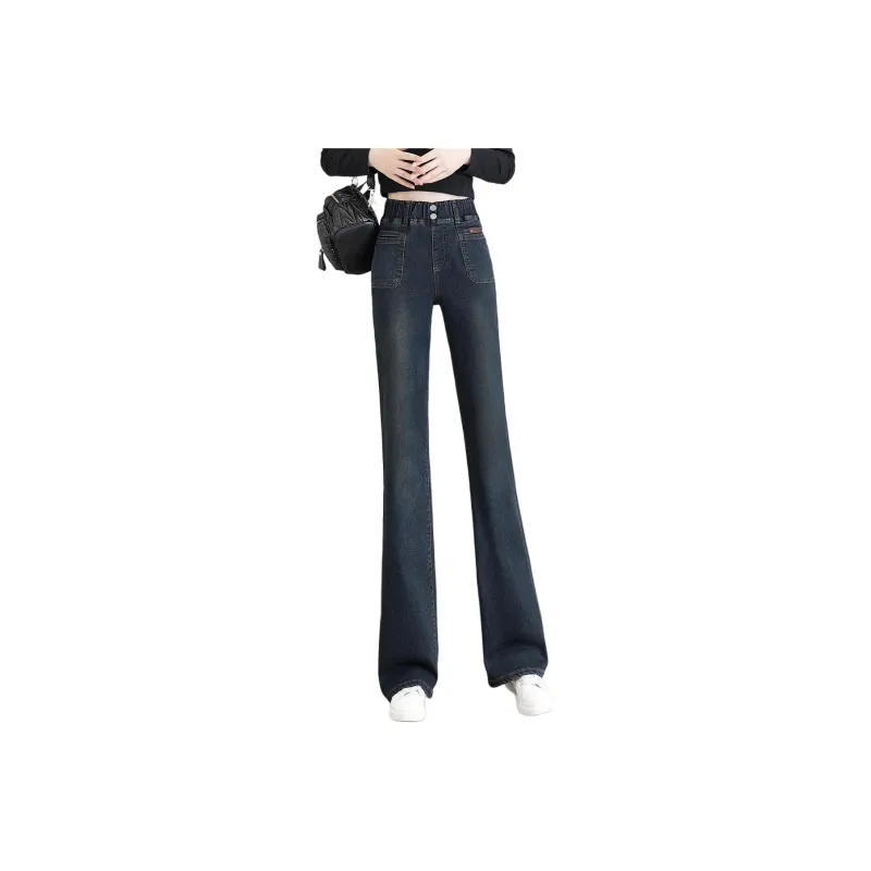 Mu Xiao Xin Jeans Women's Concrete Gray-4