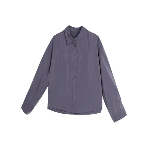 Painting system Shirts Women's Purple