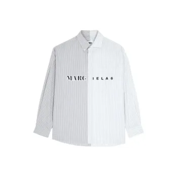 MM6 Maison Margiela Shirt Women's White Gray