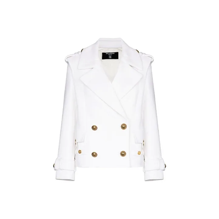 BALMAIN Jackets Women's White-0