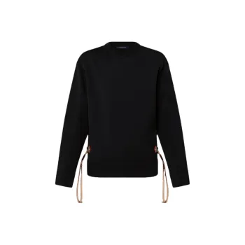LOUIS VUITTON FW24 Knitwear Women's Black