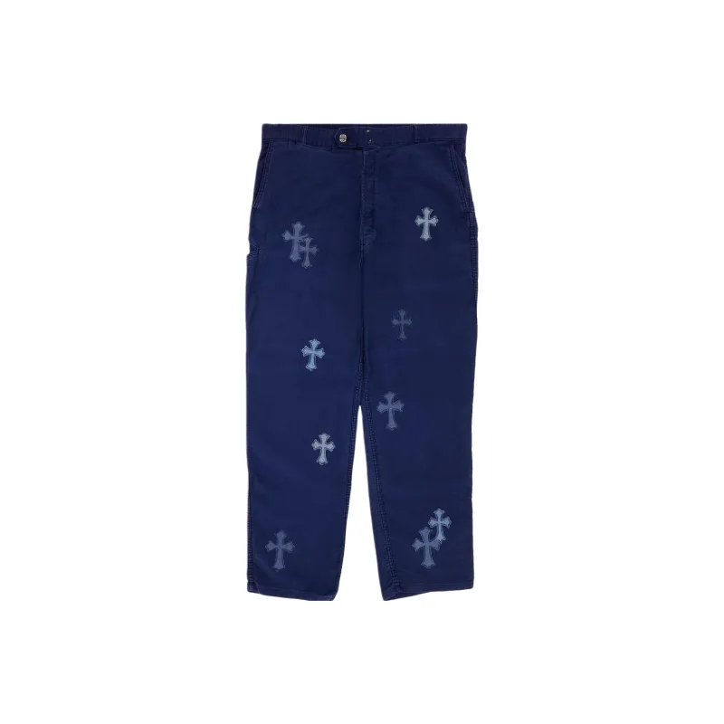 Chrome Hearts Jeans Men Blue-0