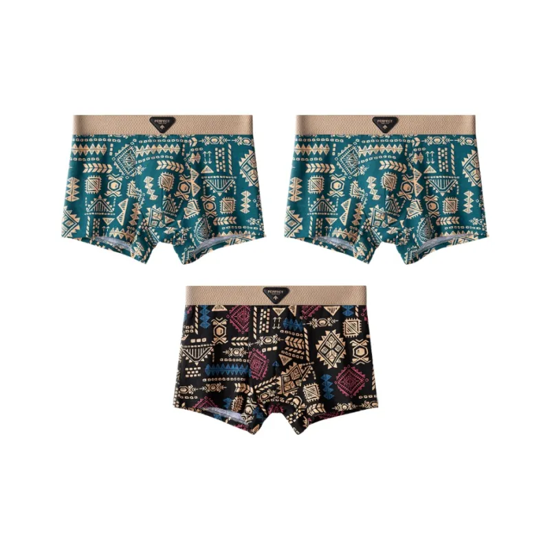 DUINIDESIYU Underpants Men's Combo Set-4