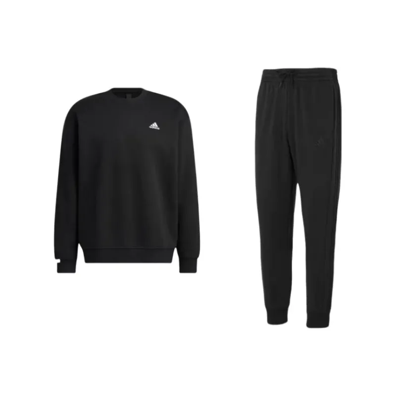 Adidas Sweatshirt Set Men's Black-0