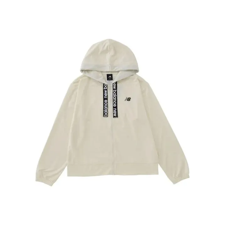 New Balance Relentless Sweatshirts Women's White-0