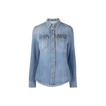 BALMAIN Shirts Women's Blue