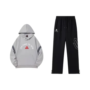 PEAK Sweatshirt Set Unisex Cool Gray