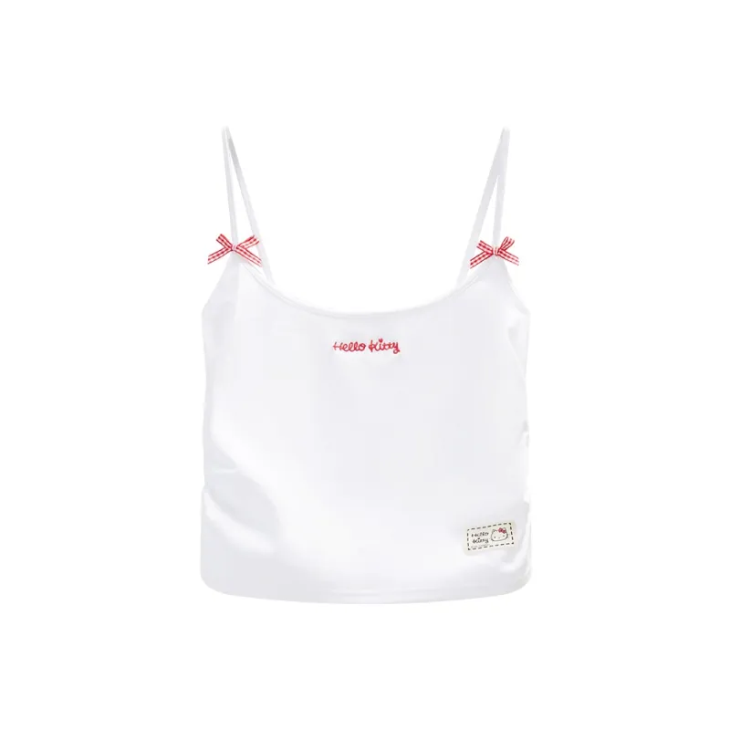 GUKOO x Hello Kitty Sanrio Series Tank Top Women's Milk White-0