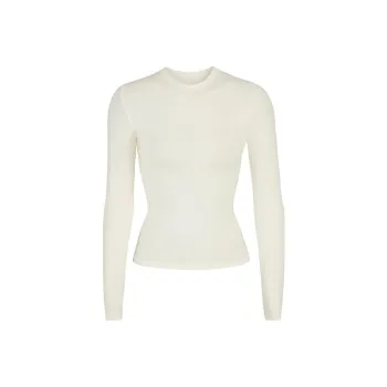 SKIMS T Shirt Women's BONE/Bone White